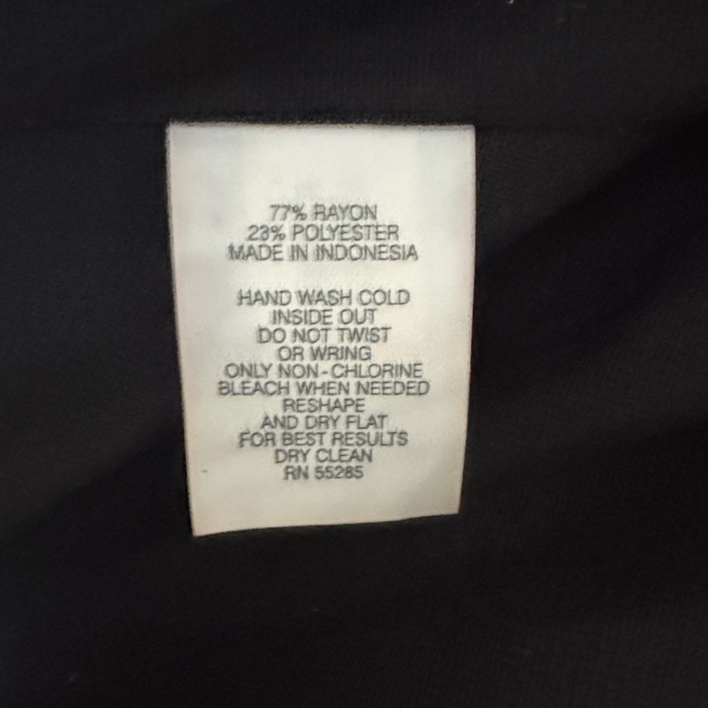 Express Black Velvet Crop Top with Silver Accents - Picture 4 of 5